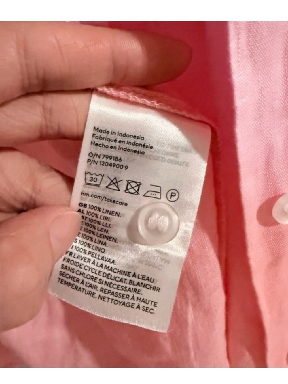 H&M  Lightweight Button-Up Shirts Bundle - Picture 5 of 9